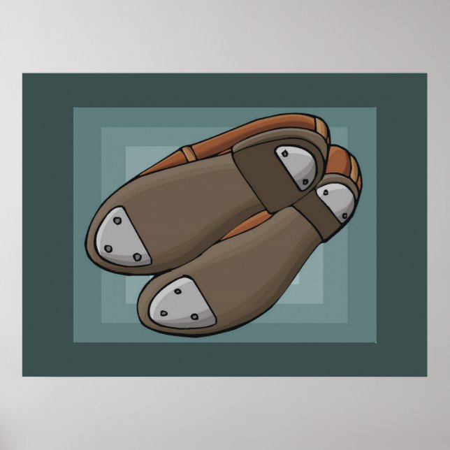 Pôster Tocar Calçados (Frente)