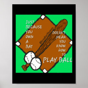 Poster Tocar Vinheta de Bola