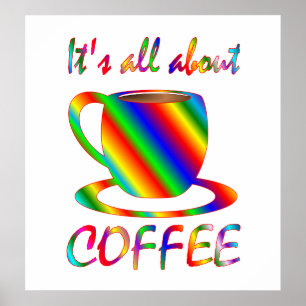 Pôster Toda sobre o café