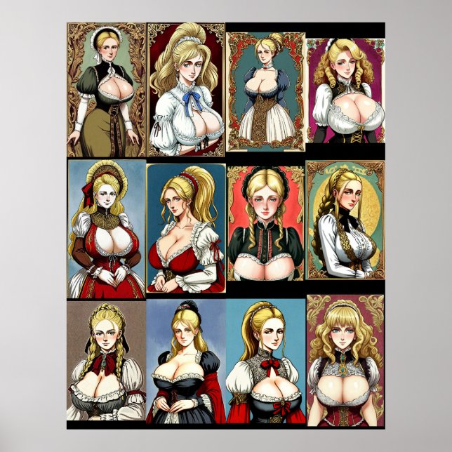 Poster Todas as Faire Maidens (Frente)