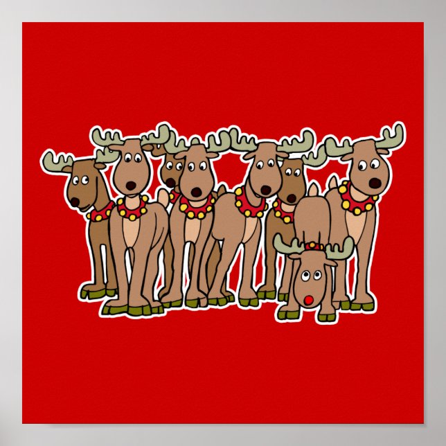 Poster todas as renas (Frente)