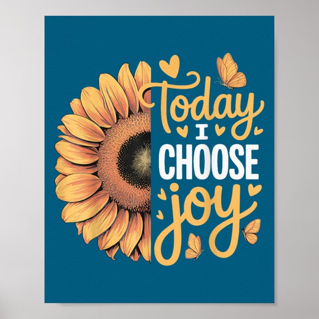 Poster Today I Choose Joy  (Frente)