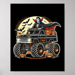Poster Toddler Halloween Camisa Vampiro Crianças Camiseta