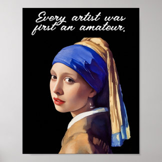 Poster Todo artista foi primeiro um amador
