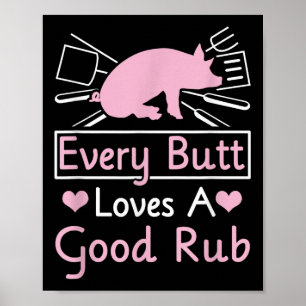 Poster Todo Bumbum Adora Um Bom Churrasco De Porco De Por