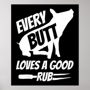 Poster Todo Bumbum Adora Um Bom CHURRASCO De Porco De Por