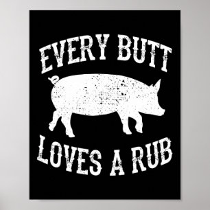Poster Todo Bumbum Adora Um Churrasco Incrível De Carne F
