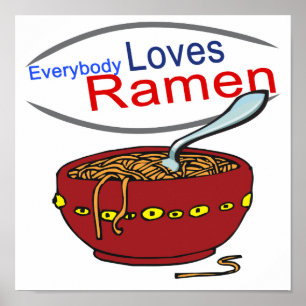 Pôster Todo mundo ama Ramen Parody