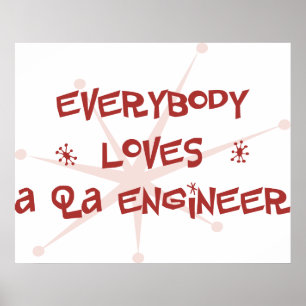 Poster Todos ama um engenheiro do QA