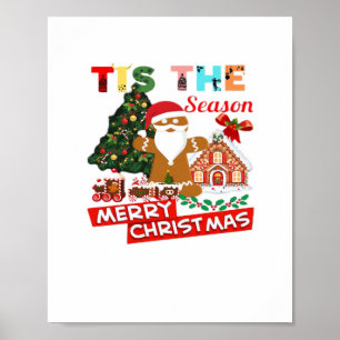 Poster Todos Amam Um No Natal Santas De Natal