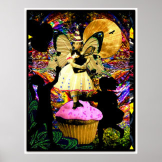 Pôster Todos Ave A Fada Do Cupcake