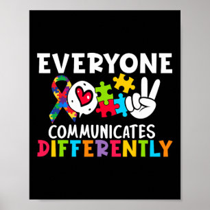 Poster Todos Comunicam Diferentes Terapias De Fala