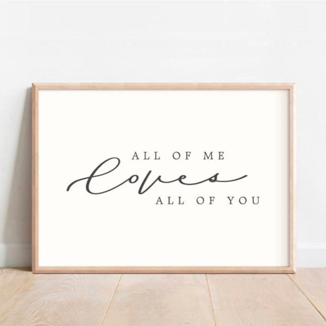 Poster Todos Eu Amo Todos Vocês A Escrever O Decor Da Nur (Criador carregado)