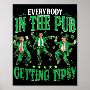 Poster Todos Na Pub Ficando Engraçados