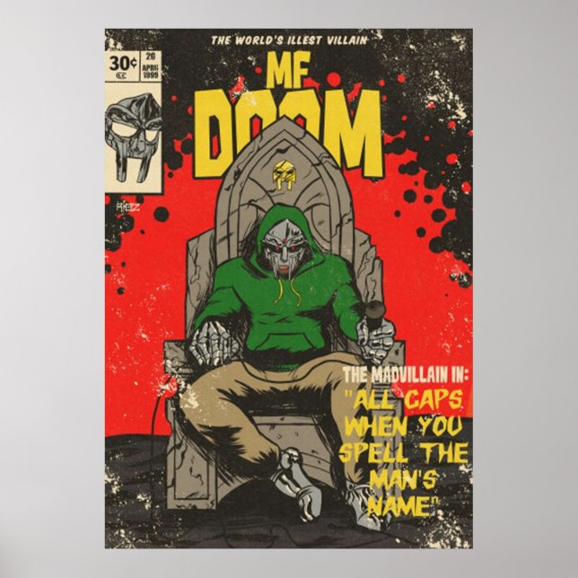 POSTER TODOS OS BONÉS-MF COMIC (Frente)