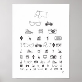 Pôster Todos os dias - branco