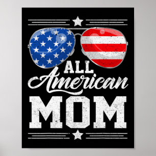 Poster Todos Os Dias de as mães Americanos 4 De Julho