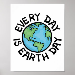 Poster Todos Os Dias É O Dia Da Terra
