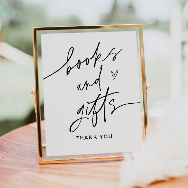 Poster Todos Os Livros E Sinais De Chá de fraldas De Pres (Criador carregado)