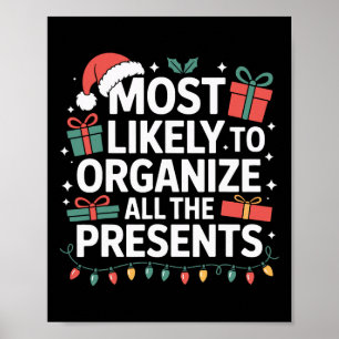 Poster Todos Os Presentes Organizadores Mais Prováveis De