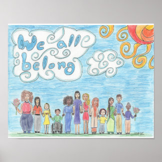 Poster Todos Pertencemos 14x11