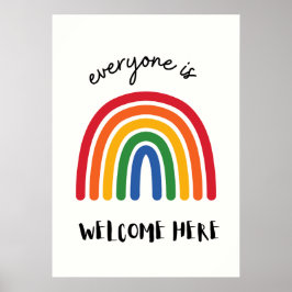 Poster Todos são bem-vindos aqui