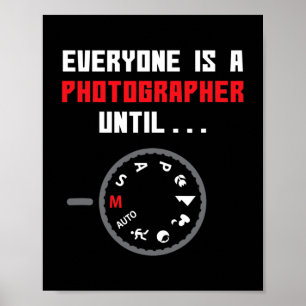 Poster Todos São Fotógrafo Até Fotografia Engraçada