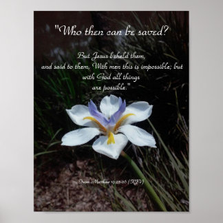 Pôster Todos são possíveis com Deus