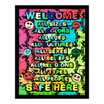 Todos Seguros Aqui - Arco-Íris Bem-vindo