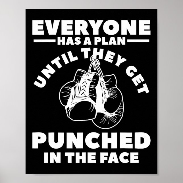 Poster Todos Têm Um Plano Até Serem Punidos No (Frente)