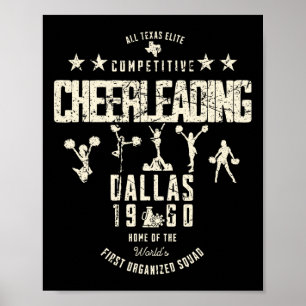 Poster Todos Texas Elite Cheerleading Competitivo Dallas