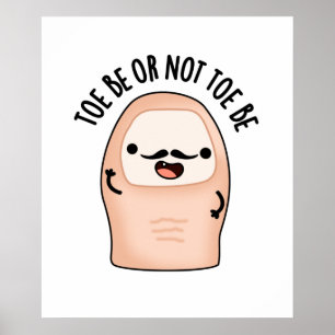 Poster Toe Ser Ou Não Sentido Ser Bonito Shakespeare Toe