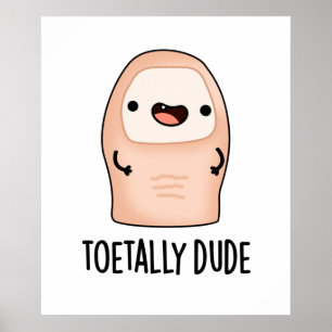 Poster Toetel Grande Toe Pun