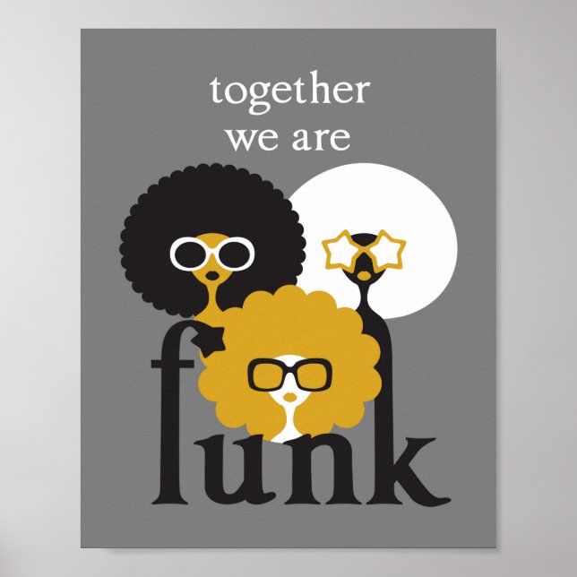Poster Together we are Funk (Frente)