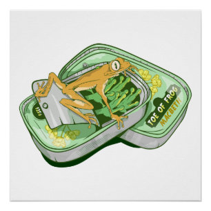 Pôster Togo das Bruxas Sapos Spell Shakespeare