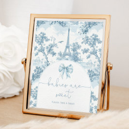 Poster Toile de Jouy, Arcos franceses são doces