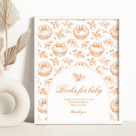 Poster Toile Little Cutie Livros neutros de gênero para b