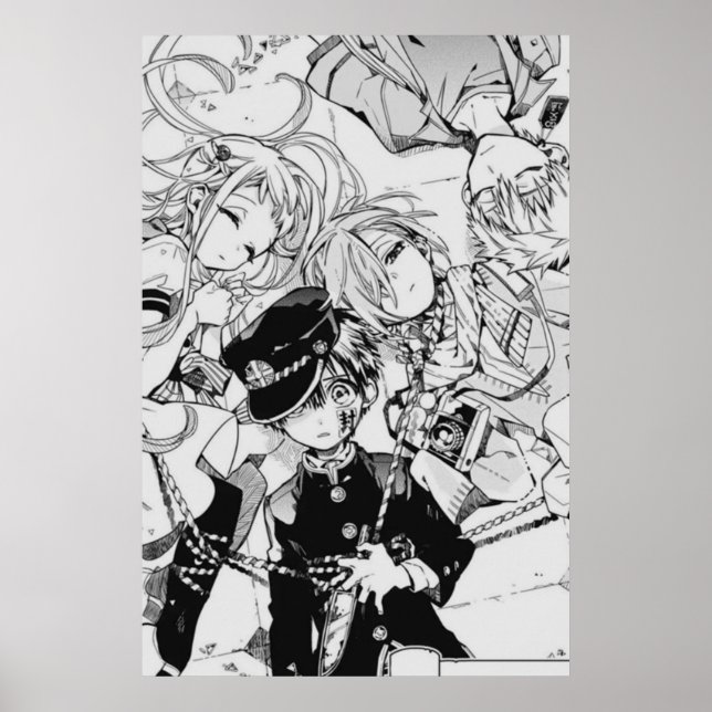 Poster Toilet Bound Hanako Manga Art (Frente)