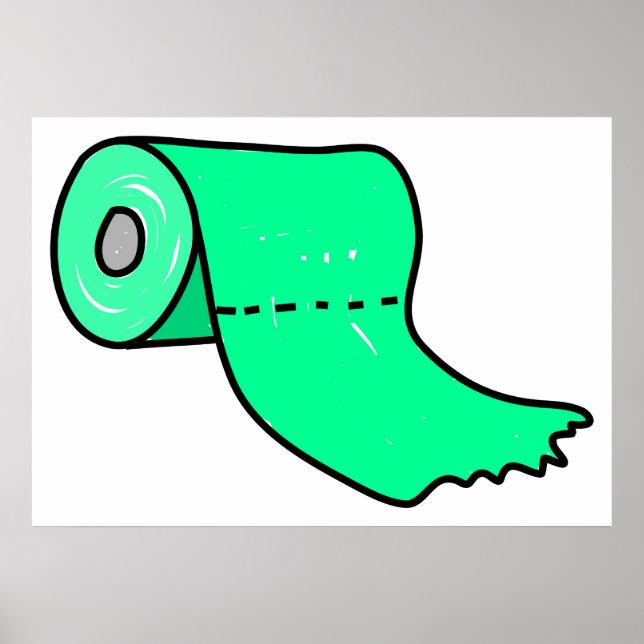Poster Toilet Roll (Frente)