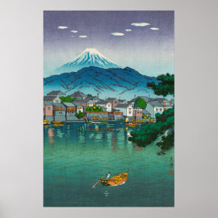 Poster Tokaido Numazu Harbor by Tsuchiya Koitsu