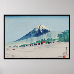 Poster Tokuriki Tomikichiro 36 Visões Da Fuji Art Japan