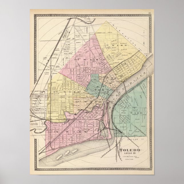 Pôster Toledo, Ohio 2 (Frente)