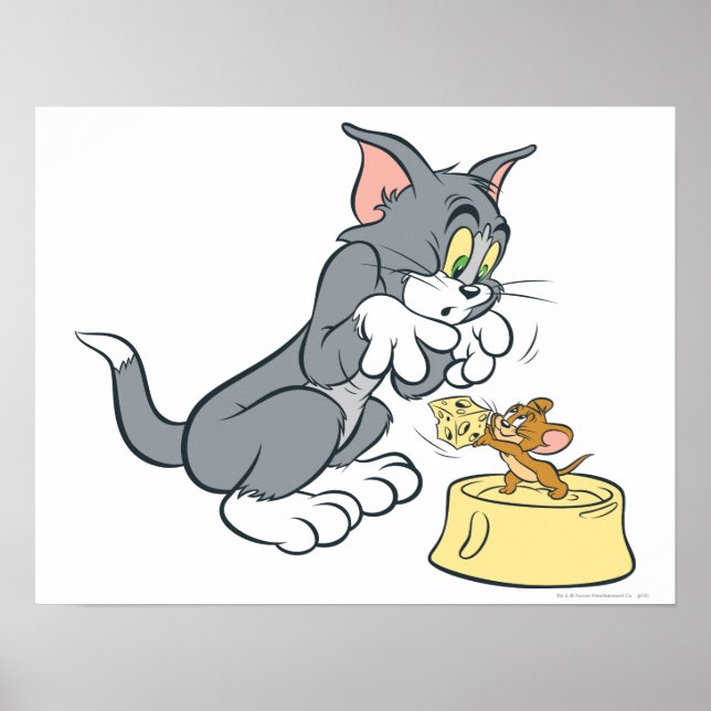 Poster Tom and Jerry Feed The Cat (Frente)