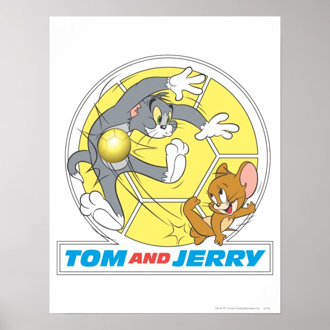 Pôster Tom and Jerry Soccer (Football) 8 (Frente)