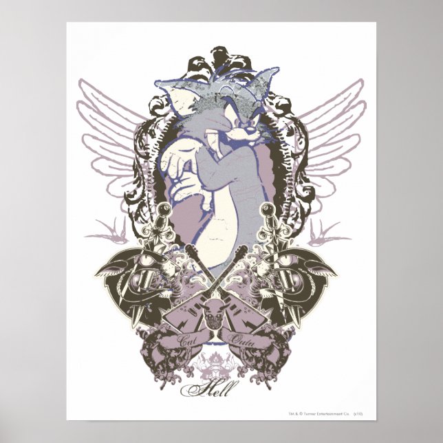 Poster Tom Cat Outa Hell (Frente)