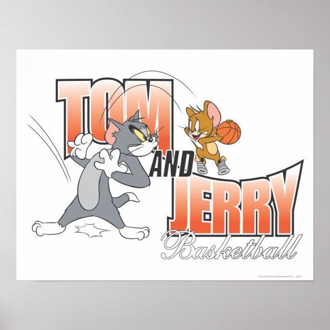 Pôster Tom e Jerry Basbol 3 (Frente)