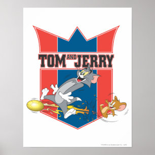 Poster Tom e Jerry Soccer (Futebol) 7