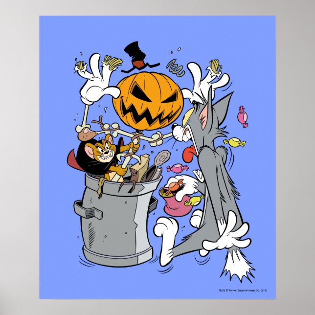 Poster Tom & Jerry | Boo para o Tom (Frente)