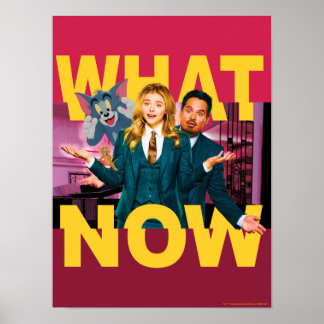 Poster Tom & Jerry com Kayla e Terrance - E Agora