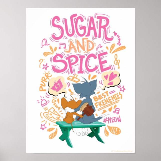 Poster Tom & Jerry - Sugar And Spice (Frente)